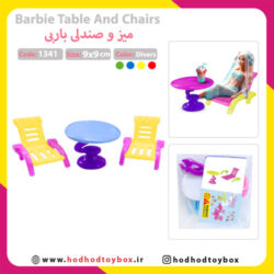 میز و صندلی باربی